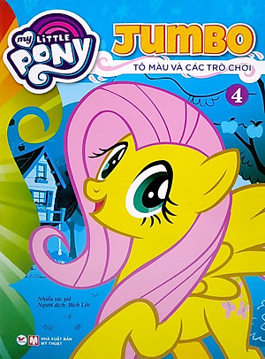 Sách My Little Pony - Jumbo Tô Màu Và Các Trò Chơi 4