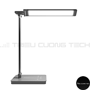 Đèn Bàn Học Led Bảo Vệ Mắt Chống Cận Làm Việc - Đọc Sách - Học Tập - 2 Trục Gập Gọn Tiện Lợi - 5 Cấp Độ Ánh Sáng - Linh Hoạt Điều Chỉnh Góc Độ & Vùng Sáng 3000-6000K Hàng Chính Hãng