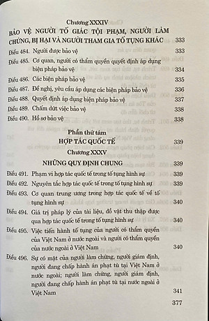 Bộ Luật Tố Tụng Hình Sự ( Sửa Đổi, Bổ Sung Năm 2025)