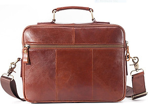 Túi xách da bò nam công sở cao cấp phong cách châu âu