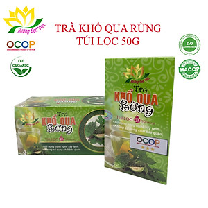 Trà Khổ Qua Rừng Túi Lọc (Sấy Lạnh) Hương Sen Việt (25 Túi x 2g)