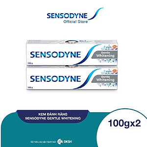 Bộ 2 Kem Đánh Răng Sensodyne Gentle Whitening 100g