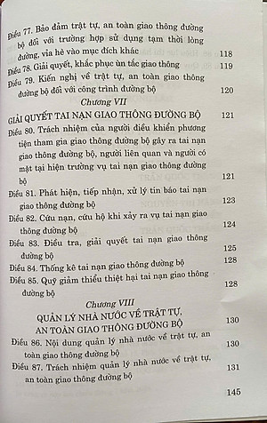 Luật Trật Tự, An Toàn Giao Thông Đường Bộ Năm 2024