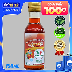 Dầu Gấc Ăn Dặm Cho Bé Maguzt 150ml