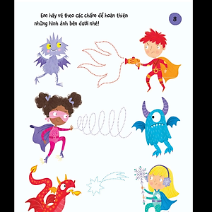 Sách 90++ Trò Chơi Phát Triển Chỉ Số Iq Cho Bé - Các Siêu Anh Hùng