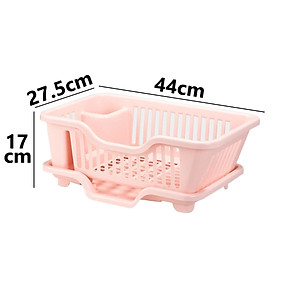 Rổ Úp Bát Việt Nhật Kèm Khay Hứng Nước 3535 