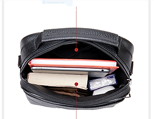 Túi đeo chéo nam 100% da bò thật cao cấp phong cách mới