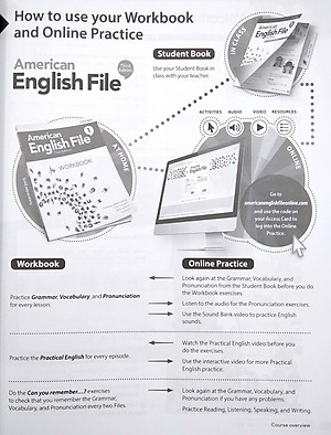 American English File 3th Edition 1. Workbook Without Answer Key