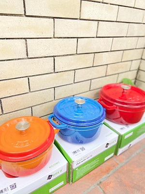 Nồi gang đúc  tráng men Arber NG20MV hàng chính hãng