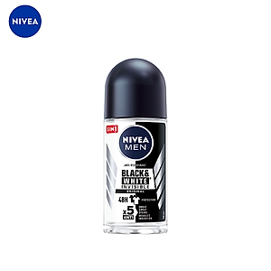 Lăn Khử Mùi Nam Black & White Nivea 50ml - 82245