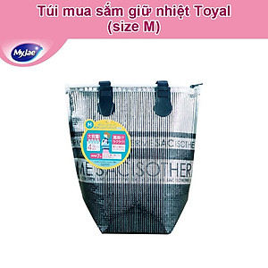 [MyJae x Toyal] Túi giữ nhiệt nóng lạnh Nhật Bản đựng hộp cơm văn phòng thực phẩm có quai xách tiện lợi 2 size M, L