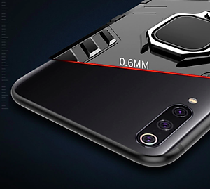 Ốp lưng dành cho Samsung Galaxy A7 2018 iron man chống sốc kèm iring - hàng nhập khẩu