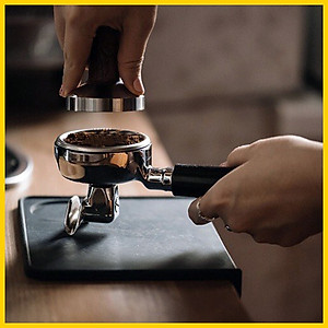 Miếng lót tamper chất liệu silicon mặt phẳng pha cà phê espresso | Tamping Mat