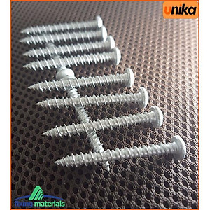 Túi 10 con vít bê tông UNIKA không dùng tắc kê nhựa (Thương hiệu Nhật, SX tại TQ)