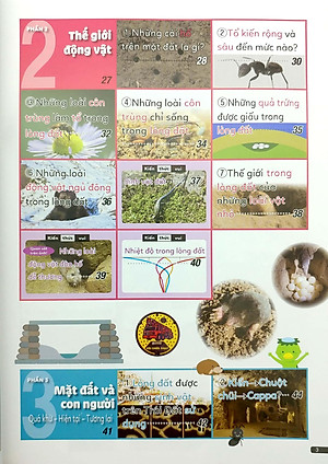 Sách Từ Điển Hình Ảnh Trực Quan: Trong Lòng Đất