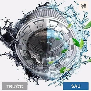 Bột vệ sinh máy giặt - tẩy lồng máy giặt - viên tẩy máy giặt phù hợp cửa đứng, cửa ngang Hàn Quốc Làm Sạch