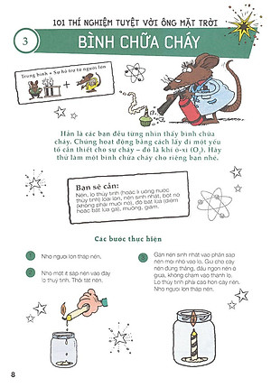 Sách 101 Thí Nghiệm - Tuyệt Vời Ông Mặt Trời (Tập 4)