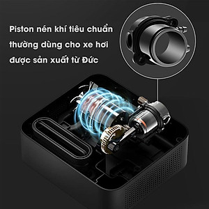 Bơm lốp ô tô mini  70mai Air Compressor Lite-Bơm 25L/phút-Lực bơm 160 psi-Tẩu cấp nguồn 3m