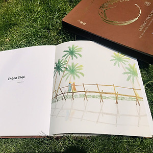 Sách Hương Thơm Quê Mẹ - Thể Hiện Nếp Sống Tâm Linh Qua Nghệ Thuật Thư Pháp (Thiền Sư Thích Nhất Hạnh)(Bìa Cứng)