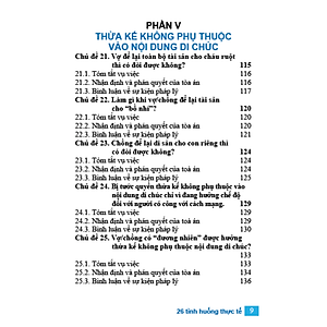 Sách Cẩm Nang Về Thừa Kế Và 26 Tình Huống Thực Tế - Văn Phong Dễ Hiểu Phù Hợp Cho Mọi Đối Tượng