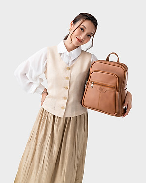 Balo Lata ( Thời trang nữ tiện lợi cỡ lớn - Balo da BAL40 )