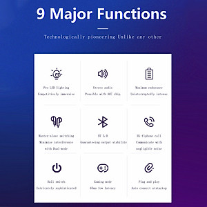 Tai nghe không dây X15 Tai nghe chơi game Tai nghe Bluetooth Tai nghe khử tiếng ồn