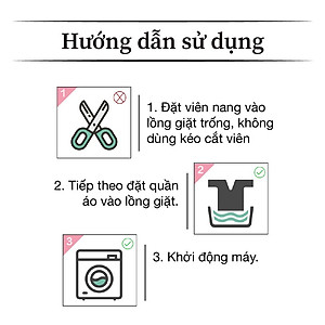 Combo 2 Túi Viên Giặt Xả Tiện Lợi 4 trong 1 Fresh Hy Hương Hoa Công Nghệ Nhật Bản (24 Viên/ Túi)