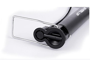 Bơm xe đạp, xe máy xách tay siêu nhẹ, áp suất 120 PSI, thân hợp kim siêu bền, hỗ trợ cả van Mỹ và van Pháp, bơm được cho tất cả các loại xe đạp bao gồm xe đua, xe địa hình, xe đạp đường trường, thương hiệu Wheel Up - Hàng chính hãng 