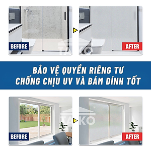 1 Kg Keo Sơn Mờ Kính Chống Nhìn Trộm TAIKOMI, Keo Sơn Bóng Mờ Kính Văn Phòng, Mờ Kính Cửa Sổ, Nhà Tắm, Phòng Ngủ