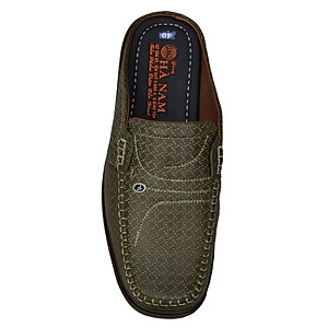 Dép Bít Mũi Nam HÀ NAM Da Bò Thật Cao Cấp GSB2072