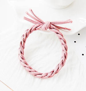 Dây thun cột buộc tóc nữ - Combo 6 cái (màu ngẫu nhiên)