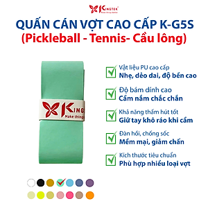 Quấn Cán Vợt KINGTEK K-G5S | Overgrip Cao Cấp Cho Pickleball  - Cầu Lông - Tennis | Êm Tay – Chống Trượt – Hút Mồ Hôi
