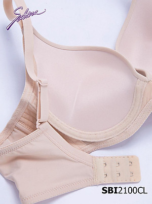 Áo Lót Mút Dày Nâng Ngực Tự Nhiên Tạo Khe Chữ V Màu Da Nhạt Mordern V By Sabina SBI2100