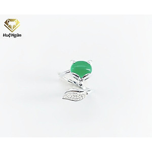 Nhẫn bạc Ý 925 Huệ Ngân - Hồ ly quyến rũ RR1618