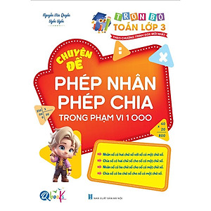 Túi Trọn Bộ Toán Học Chuyên Sâu Học Đâu Chắc Đấy Lớp 3 - Cả năm ( 8 Cuốn ) - Bản Quyền