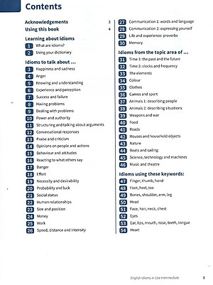 English Idioms in Use Intermediate Book With Answers (Vocabulary In Use)
