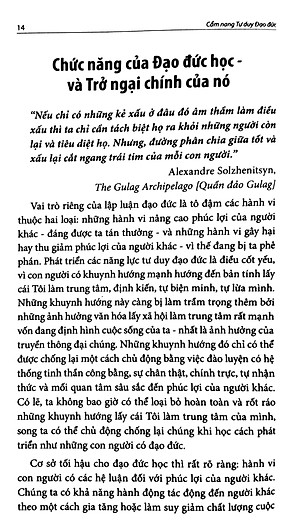 Sách Cẩm Nang Tư Duy Đạo Đức