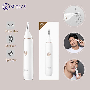 Máy tỉa lông mũi thiết kế tối giản cầm tay an toàn vệ sinh sạch sẽ Xiaomi SOOCAS Nose Hair Trimmer N1