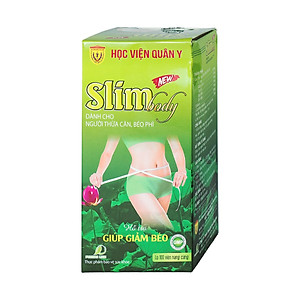 Thực phẩm hỗ trợ giảm cân Slim Body học viện quân y hộp 100 viên