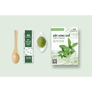 Bột húng quế nguyên chất Goce - 72g (24 gói x 3g)