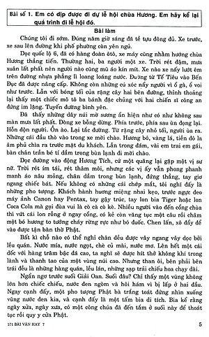 Sách 171 Bài Văn Hay Lớp 7 - Tái Bản