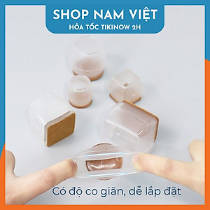 Bọc Chân Bàn Ghế Silicon Chống Trơn Trượt, Chống Ồn