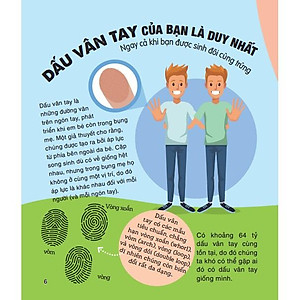 Cùng Bé Khám Phá 500 Điều Thú Vị Về Cơ Thể Con Người (Sách Bản Quyền Micro Facts!)
