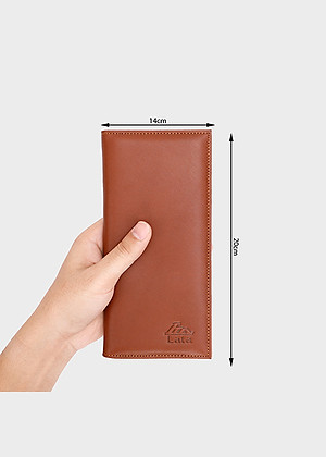 Ví nam da bò Lata ( Thời trang nam - Ví da thật LVN53 )