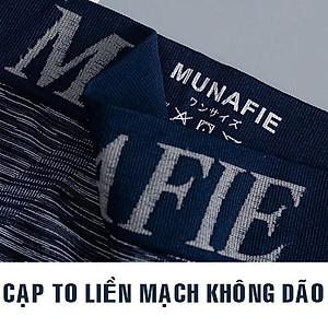 Bộ 5 quần lót nam tam giác cao cấp Nhật Bản - Cạp dệt liền - Không hằn da - Quần sịp xì nam phù hợp với mọi vóc dáng