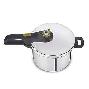 Nồi áp suất cơ inox Tefal Secure 5 Neo 6L - P2530737, dùng cho mọi loại bếp - Hàng chính hãng