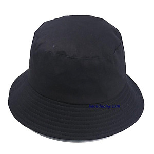 Mũ buckec chiếc lá we will fly mũ tai bèo cọng lông gà vành nhỏ phù hợp cả nam và nữ