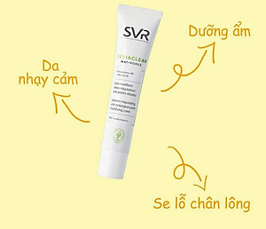 Kem Dưỡng Giúp Giảm Mụn Kiềm Dầu Cho Da SVR Sebiaclear Mat+Pores 40ml