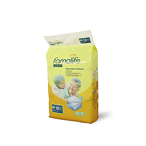 Miếng lót người già FAMOLIFE Cao Cấp mềm mại, thấm hút, chuẩn chất lượng Châu Âu