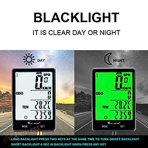 Đồng Hồ Tốc Độ Không Dây Cho Xe Đạp Leo Núi